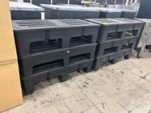 4ft Plastic Dunnage Racks