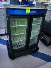 True Natural Refrigerant Two Door Beverage Cooler