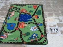 Children's Car Play Rug, 46"x54"