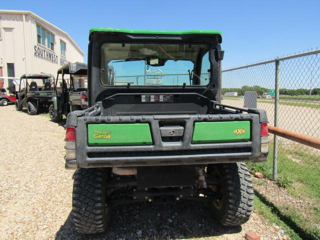 1641 835RXUV JOHN DEERE 4WD GATOR C/A UTV 2629HRS 2018 MODEL S/N:1M0835RACJM014112