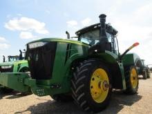 4649 9420R JOHN DEERE C/A 4WD E-23 PS 620/70R46/DUALS 14095 HOURS W/3PT 2016 MODEL 14095 S/N:1RW9420