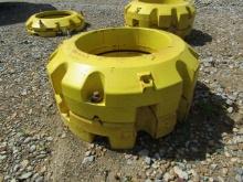 4669 1 SET OF 450 JOHN DEERE WHEEL WEIGHTS