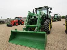 4680 6155R JOHN DEERE C/A MFD IVT W/640R JOHN DEERE LOADER 18.4R46 1681HRS