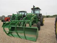 9557 4455 JOHN DEERE C/A 2WD QR W/158 JOHN DEERE LOADER 9493 HOURS