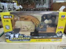 2190 HULNA 11CH TOY DIE-CAST EXCAVATOR RC