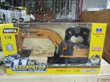 2191 HULNA 11CH TOY DIE-CAST EXCAVATOR RC