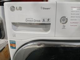 LG ELECTRONICS Inc. Fully Automatic Washing Machine Model WM8000HWA - Front Loading LARGE Washing Ma