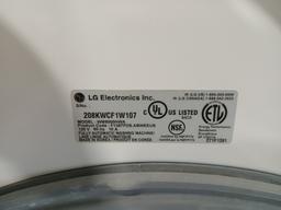 LG ELECTRONICS Inc. Fully Automatic Washing Machine Model WM8000HWA - Front Loading LARGE Washing Ma