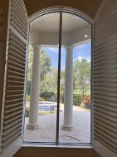 Exterior Impact Glass Window, 112" X 60"