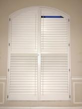 Full Bahama Shutter for Dining Room Window, 108" X 76"