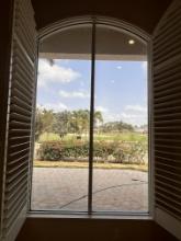 Exterior Impact Glass Window, 112" X 72"