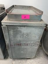 CARTER HOFFMAN Food Storage Cart / Rolling Food Cart on Casters - Please see pics fopr additional sp