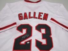 Zac Gallen of the TEAM signed autographed baseball jersey PAAS COA 102