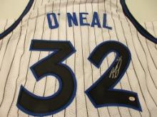 Shaquille O'Neal of the Orlando Magic signed autographed basketball jersey PAAS COA 439