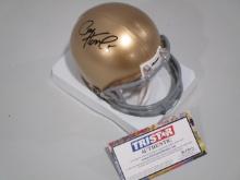 Paul Hornung of the Notre Dame Fighting Irish signed autographed mini helmet TriStar COA 084