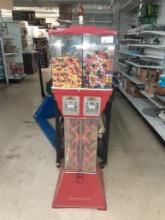 4 container Gumball/candy Co-op Machine - no key
