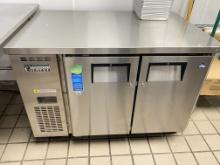 Everest ETF2- Undercounter Freezer w/ (2) Sections & (2) Doors, 115v - Undercounter/Worktop Freezer,