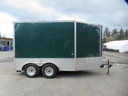 2006 CARGO EXPRESS 16' TANDEM AXLE ENCLOSED TRAILER