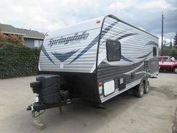 2018 KEYSTONE SPRINGDALE 20' TANDEM AXLE RV TRAILER