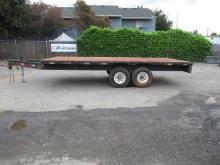 20' TANDEM AXLE FLATDECK TRAILER