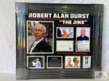 Robert Durst "Jinx" Signed Cut Photo Frame