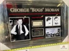 Bugs Moran Signed Cut Photo Frame