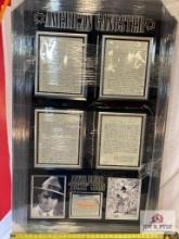 Meyer Harris "Mickey Cohen" Signed Letters Photo Frame