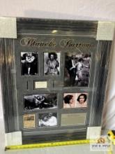 Blanche Barrow Signed Cut Photo Frame