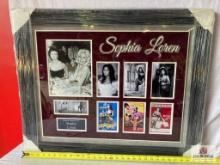 Sophia Loren Signed Photo Frame