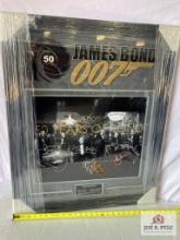 James Bond 007's Signed Photo Frame