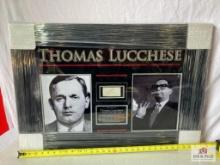 Tommy Luchessi Signed Cut Photo Frame