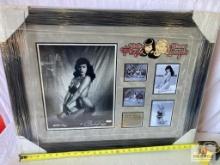 Betty Paige & Bunny Yeager Signed 11X14 B/W Photo Frame