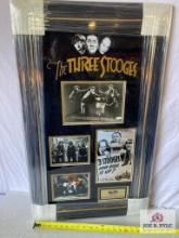 "Three Stooges" Signed Photo Frame