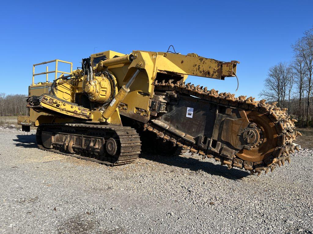 2002 VERMEER T1255 COMMANDER TRENCHER