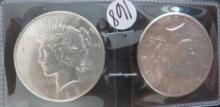 1922-S & 1923-S Peace Dollar