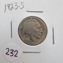 1923-S Buffalo Nickel