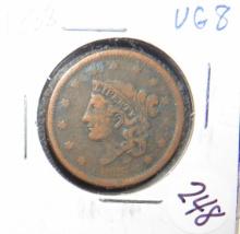 1838- Large Cent