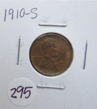 1910-S Lincoln Cent