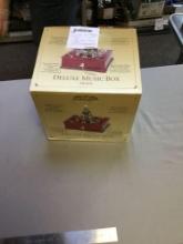 Gold label collections to Lux music box, train inbox, excellent shape