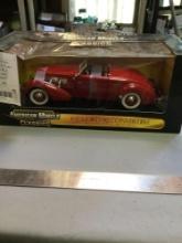 American muscle 1937 cord 812 covertible in box