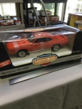 American 1969 Pontiac GTO, American muscle diecast car inbox