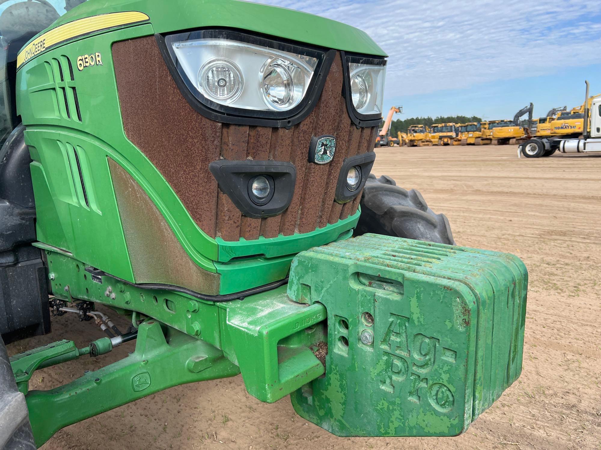 2015 JOHN DEERE 6130R TRACTOR