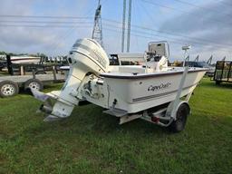 2001 CAPE CRAFT 19' BOAT