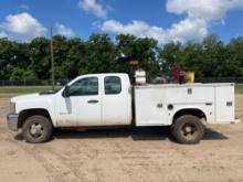 2010 CHEVROLET 3500HD EXT CAB SERVICE TRUCK