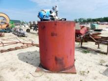 UPRIGHT TANK W/ 22 GALLON FUEL PUMP