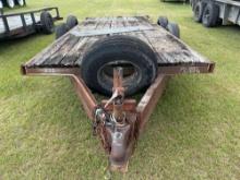 HOMEMADE 6' X 16' DBL AXLE TRAILER