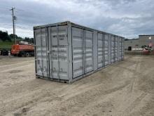 40' Multi-Door Sea Container