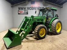 2011 John Deere 6115D Tractor w/ Loader