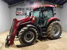 Case IH MXU100 Tractor with Cab and Loader