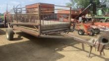 Hydraulic Lift Hog/Livestock Trailer